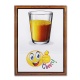 Animated Drink - Gedrucktes Bild "austrinken"