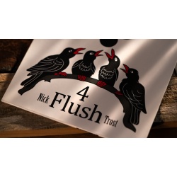 4 FLUSH by Nick Trost (Red Bicycle Backs)