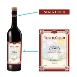 Refill: 5x Etiketten für Deluxe Vanishing Wine Bottle