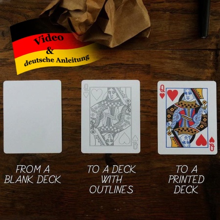 My Coloring Deck (Bicycle Red)