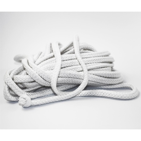 Zauberseil WEISS, Querschnitt: 8mm (hohl geflochten) 10 Meter