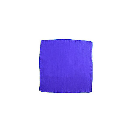 Seidentuch 45x45cm Blau