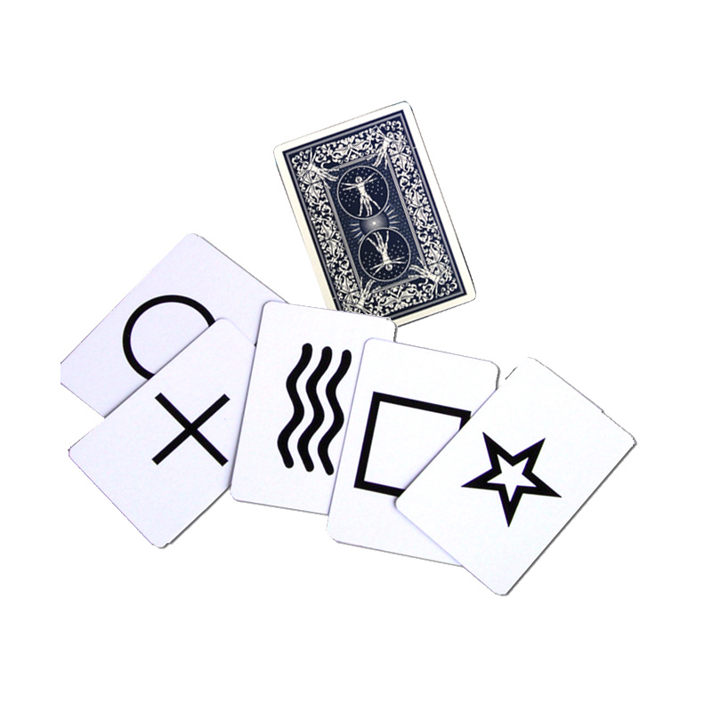 Stage Zaubertrick Spielzeug für den Unterricht von 15 Karten ESP Deck 