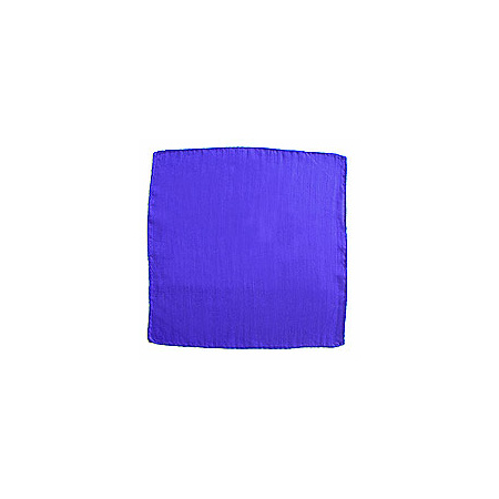 Seidentuch 15x15cm Blau