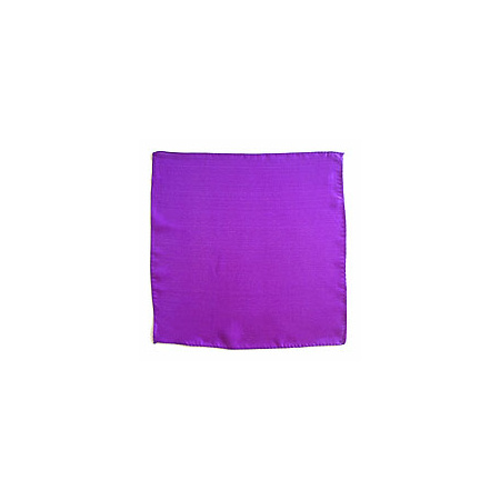 Seidentuch 15x15cm Violett 