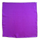 Seidentuch 15x15cm Violett