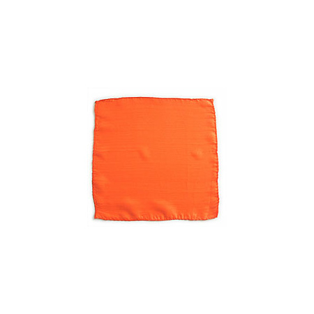 Seidentuch 15x15cm Orange