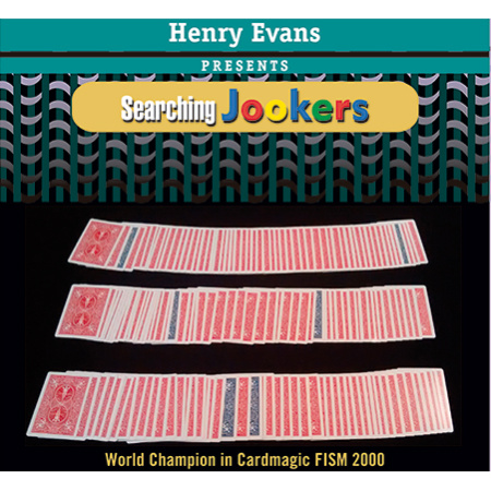 Searching Jookers by Henry Evans Rotes Deck (Blaue Joker)