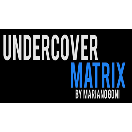 Undercover Matrix by Mariano GoÃ±i video DOWNLOAD