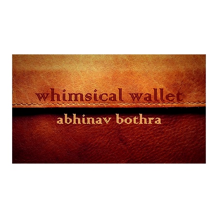 Whimsical Wallet by Abhinav Bothra - Video DOWNLOAD