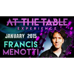 At The Table Live Lecture - Francis Menotti January 14th...