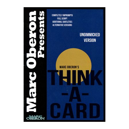 Thinka-Card (ungimmicked version) by Marc Oberon - ebook