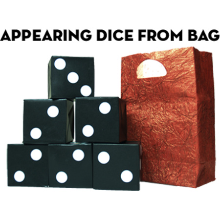 Appearing Dice from Bag
