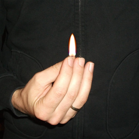 Flaming Thumb Tip - Brennender Daumen