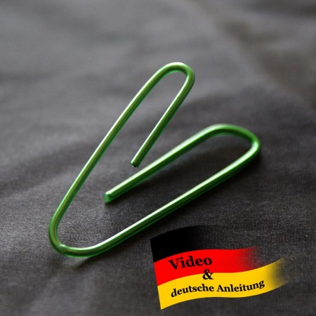 Self-Bending Paperclip