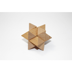 Wooden Puzzle Collection Expert, 4 Geduldspiele aus Holz in Geschenkbox