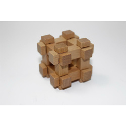 Wooden Puzzle Collection Extreme, 4 Geduldspiele aus Holz in Geschenkbox