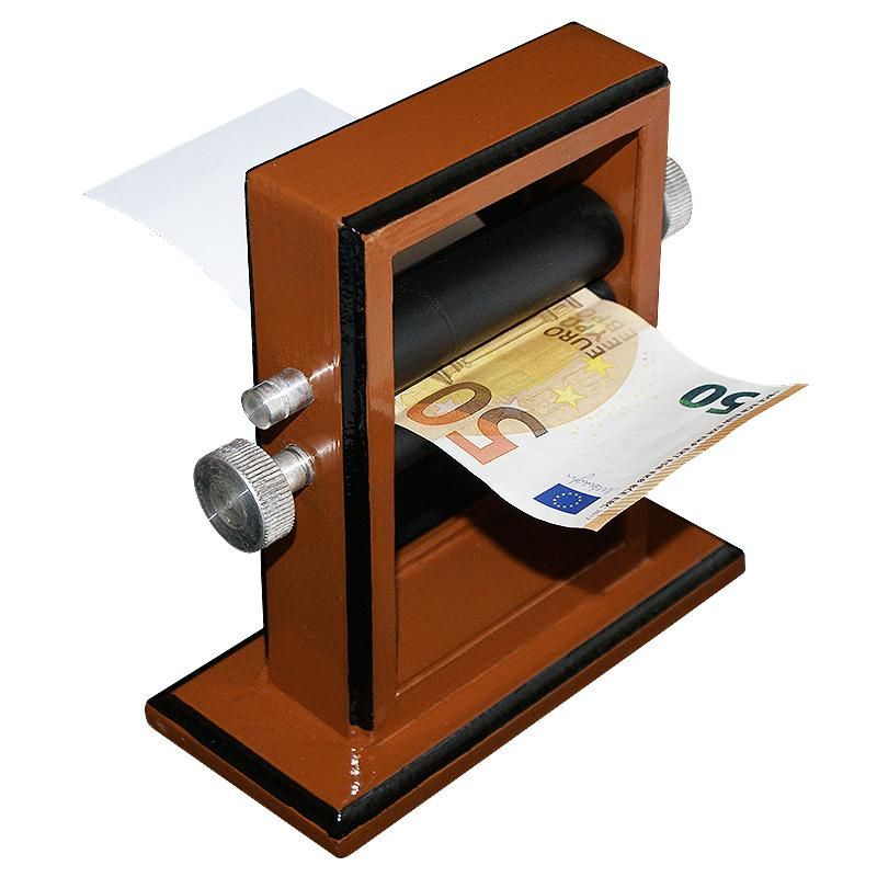 Zaubertrick Geld Gelddruckmaschine Hersteller Z1X8 VG 