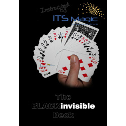 Invisible Deck, Bicycle BLACK Rider Back