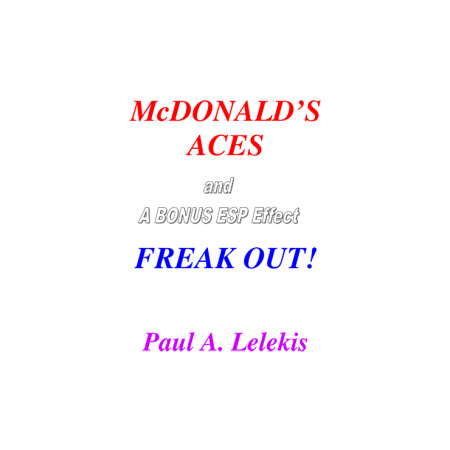 McDonalds Aces and Freak Out! by Paul A. Lelekis Mixed Media DOWNLOAD
