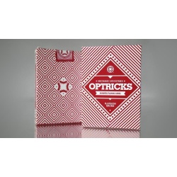 Mechanic Optricks Deck Red Edition & VISUALIES Gaff Sytem by Mechanic Industries