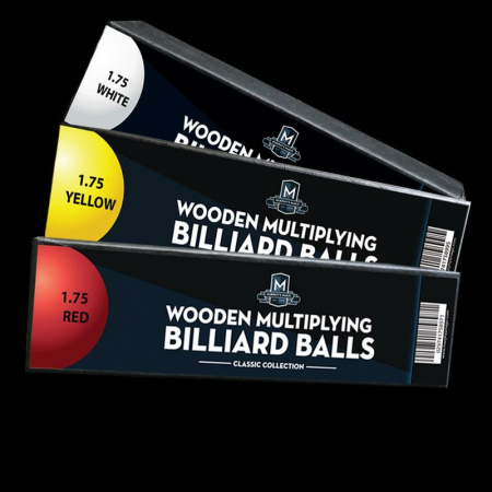 Wooden Billiard Balls - Multiplying Balls aus Holz (45 mm)