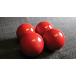 Wooden Billiard Balls - Multiplying Balls aus Holz (45 mm)  Rot