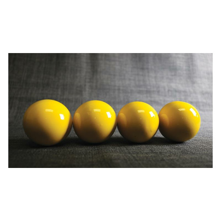 Wooden Billiard Balls - Multiplying Balls aus Holz (45 mm)  Gelb