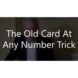 TOCAANT (The Old Card At Any Number Trick) by Brian Lewis...