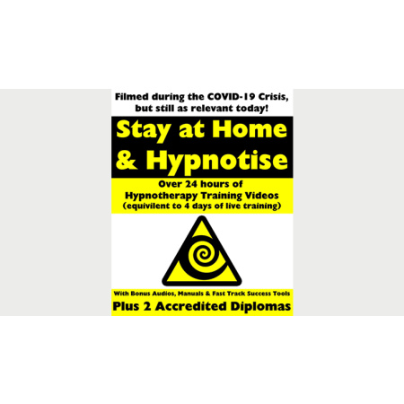 STAY AT HOME & HYPNOTIZE - HOW TO BECOME A MASTER HYPNOTIST WITH EASEBy Jonathan Royle & Stuart Harrizon Cassels Mixed Media DOWNLOAD
