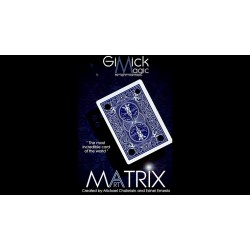 MATRIX ART by Mickael Chatelain Bicycle BLAU