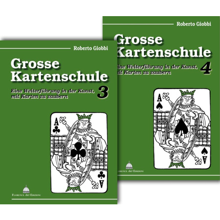 Grosse Kartenschule Band 3 & 4, Roberto Giobbi