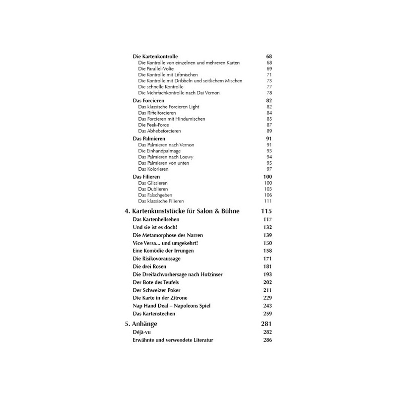 StandUp Card Magic by Roberto Giobbi Kartentricks für Sal