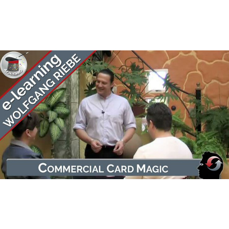 Commercial Card Magic by Wolfgang Riebe video DOWNLOAD