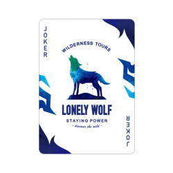 Lonely Wolf by Collection Playing Cards (Muster)
