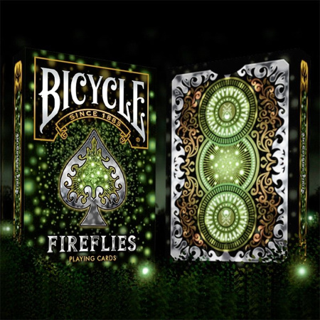 Fireflies Bicycle Playing Cards