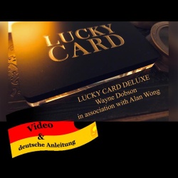 Lucky Card Deluxe by Wayne Dobson & Alan Wong